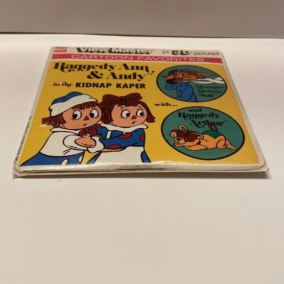 Vintage 1980’ View-Master, Raggedy Ann & Andy in the Kidnap Kaper - Picture 7 of 8